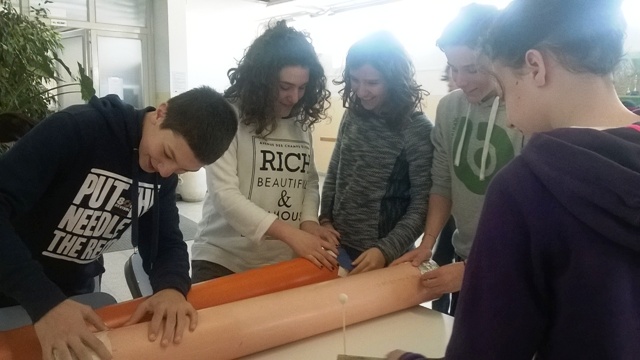 I ragazzi dell'Istituto Comprensivo "Don Milani" di Montespertoli