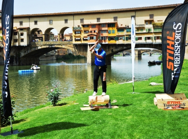 La competizione 'Stihl Timbersports'