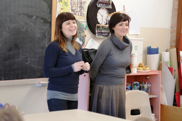 L'assessore Caponi e il sindaco Barnini in visita alla 'Baccio' e alla 'Michelangelo'