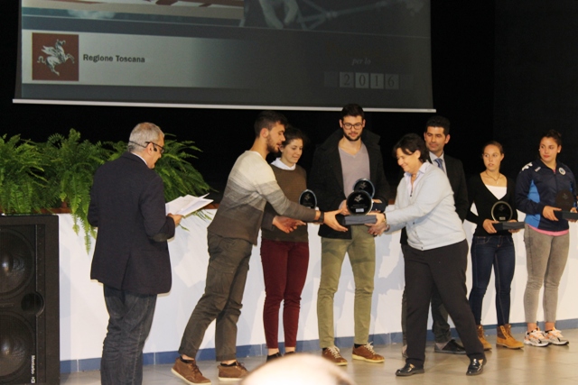 Pegaso per lo sport a molti atleti e sportivi di Capraia e Limite
