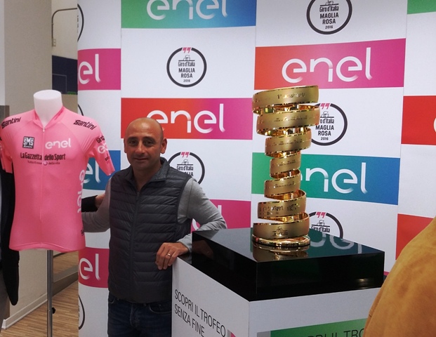 Paolo Bettini al punto Enel