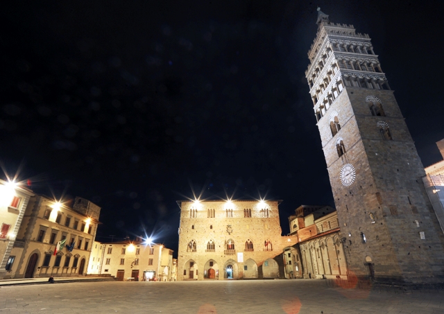 Piazza del Duomo a Pistoia