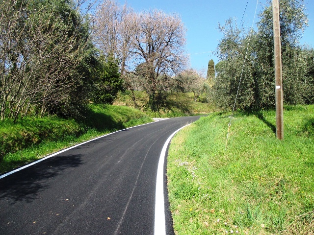 Messa in sicurezza della rete viaria del Comune di Montecarlo