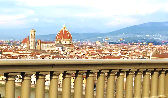 balaustre Piazzale Michelangelo