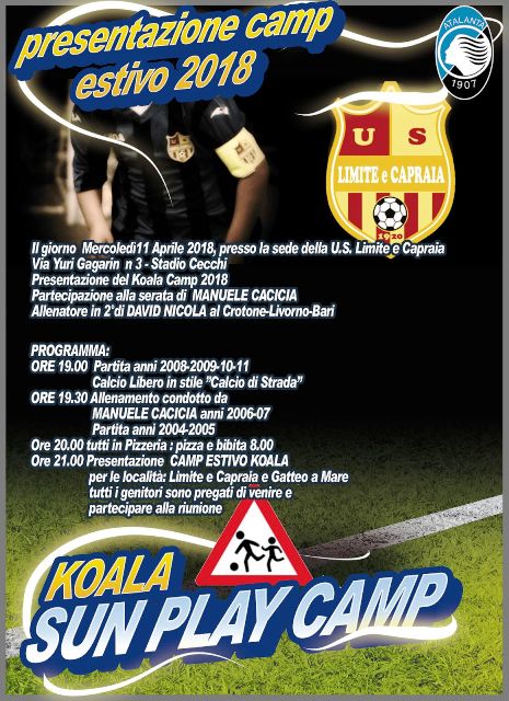 Presentazione del camp estivo