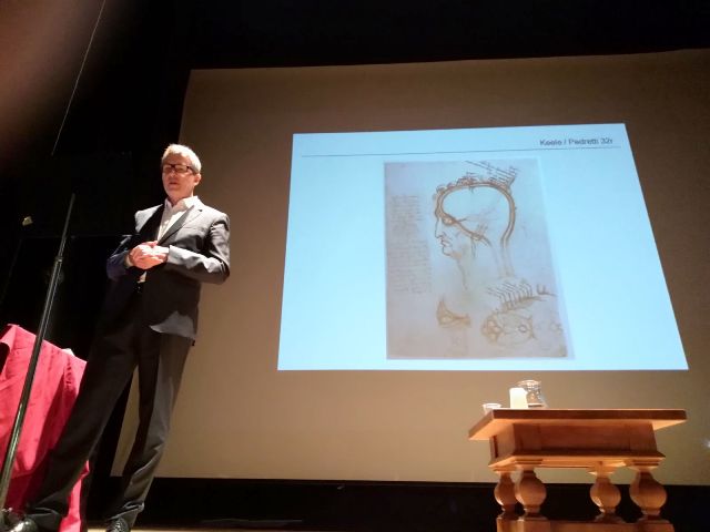 Lo studioso tedesco Frank Fehrenbach alla LVIII Lettura Vinciana