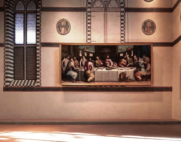 Ultima cena di Giorgio Vasari del Cenacolo di Santa Croce