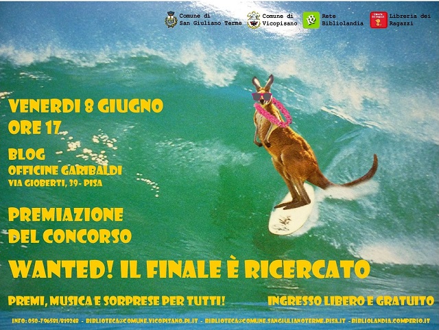 WANTED premiazione