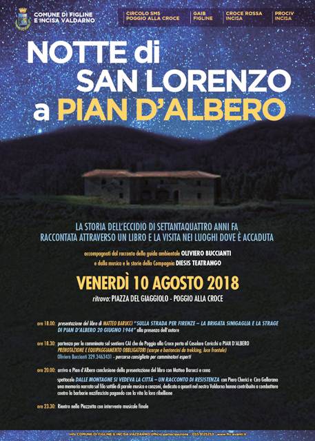 Notte di San Lorenzo 2018 a Pian d'Albero