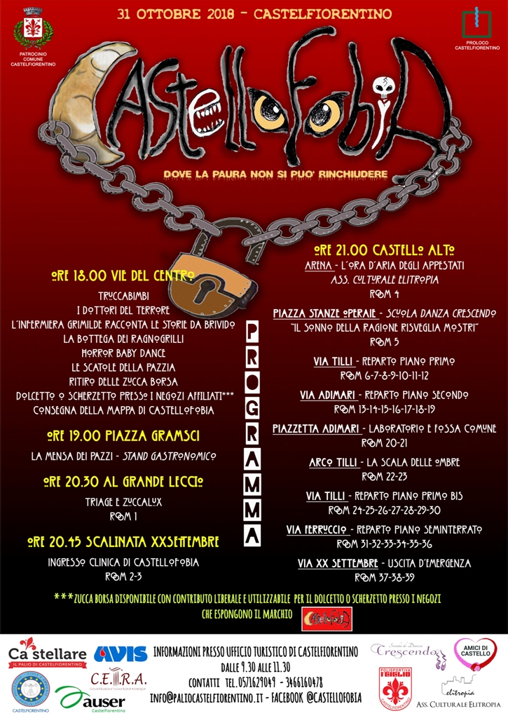 LOCANDINA BELLA x stampa a3 castellofobia