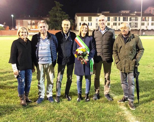 conclusione dei lavori al Campo sportivo "Buti"