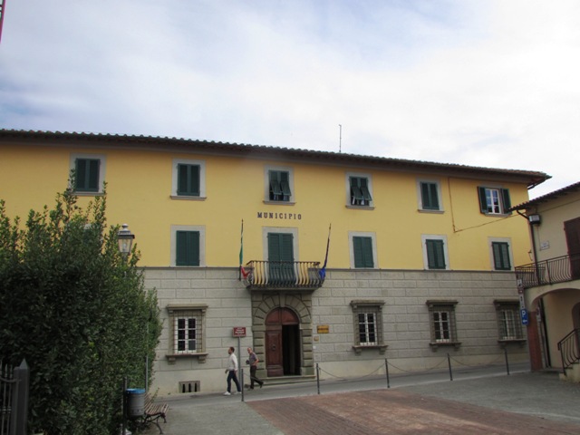 Il municipio di Montopoli in Val d'Arno