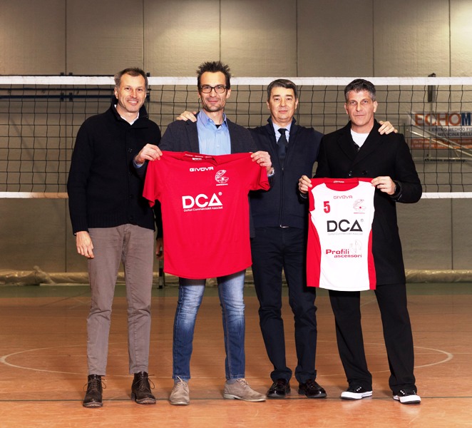 I soci di DCA da sinistra: Filippo Sani, Diego Poggetti, Enrico Bonistalli e Stefano Monti