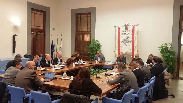 cabina di regia per la Darsena Europa, convocata questa mattina a Palazzo Strozzi Sacrati, a Firenze