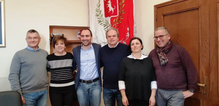 la giunta alla presentazione del bilancio di previsione 2019