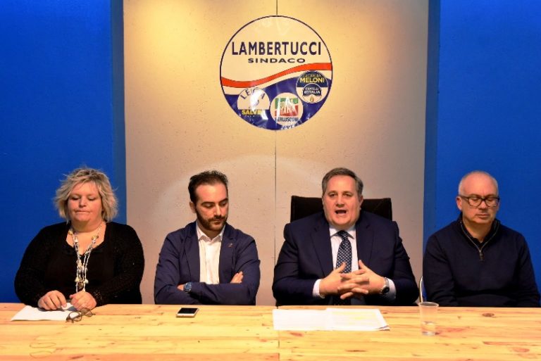 Inaugurazione comitato per il candidato sindaco Lambertucci