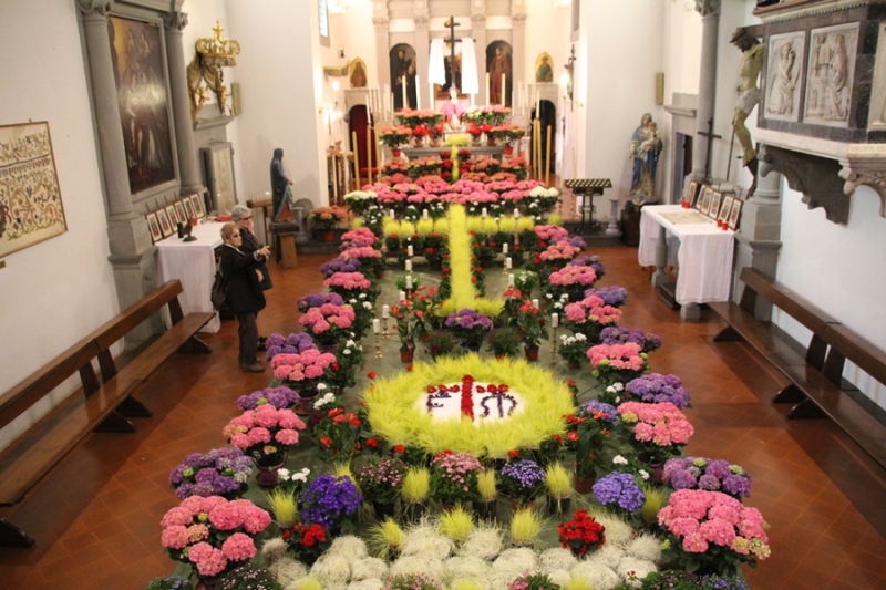 Spettacolo Floreale Dedicato Alla Pasqua A San Casciano Gonews It