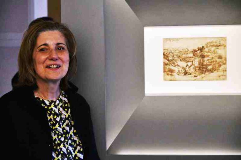 Il paesaggio â8Pâ di Leonardo Ã¨ arrivato a Vinci