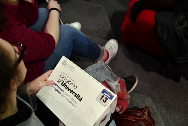l'open day dell'Ateneo di Firenze