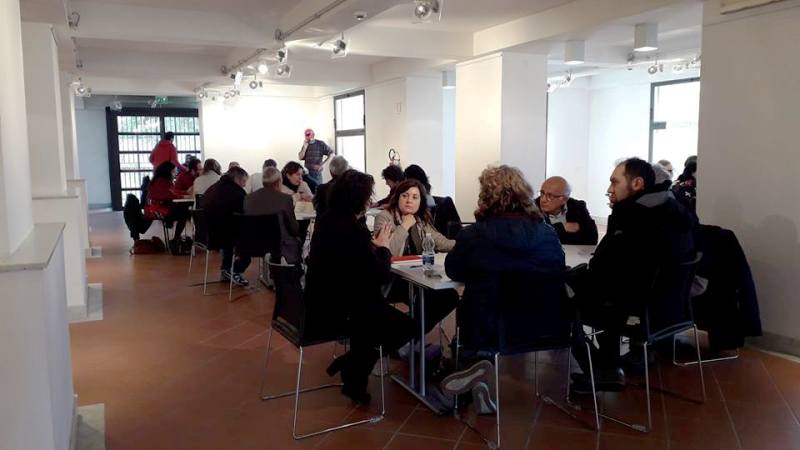 Tavoli programmatici con il candidato del centrosinistra Francesco Mauro