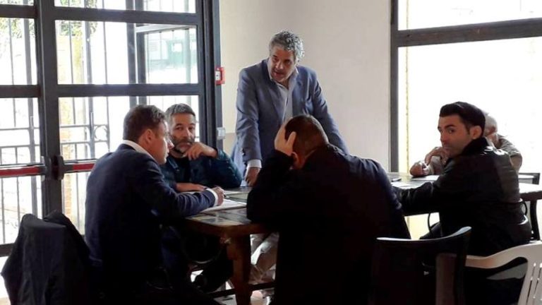 Tavoli programmatici con il candidato del centrosinistra Francesco Mauro