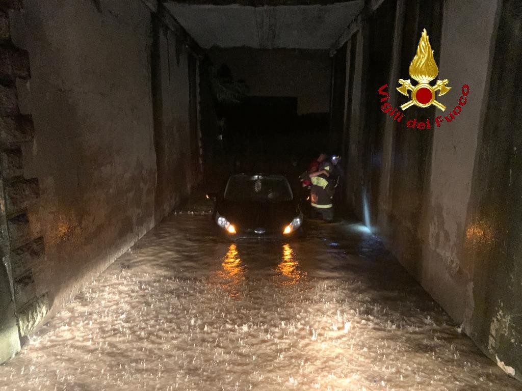 vigili del fuoco venturina soccorso sottopasso