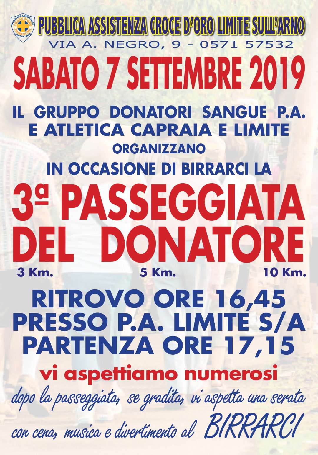 Passeggiata Donatore