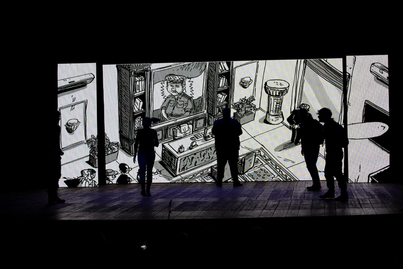 1 b. Kobane Calling on stage