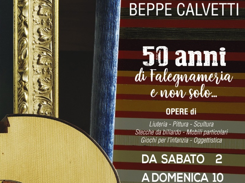 INVITO MOSTRA DI BEPPE CALVETTI