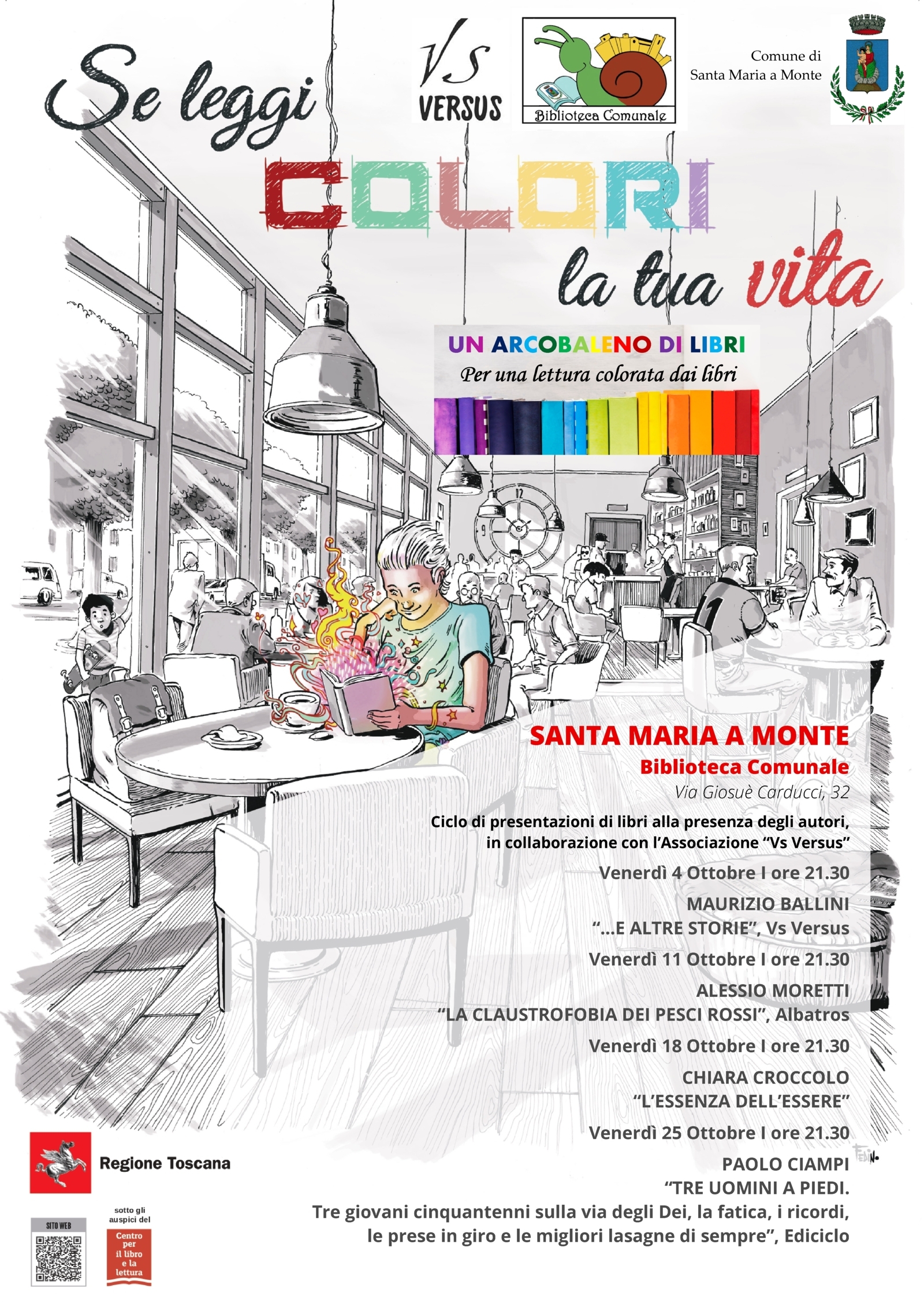 Locandina Un arcobaleno di libri.med
