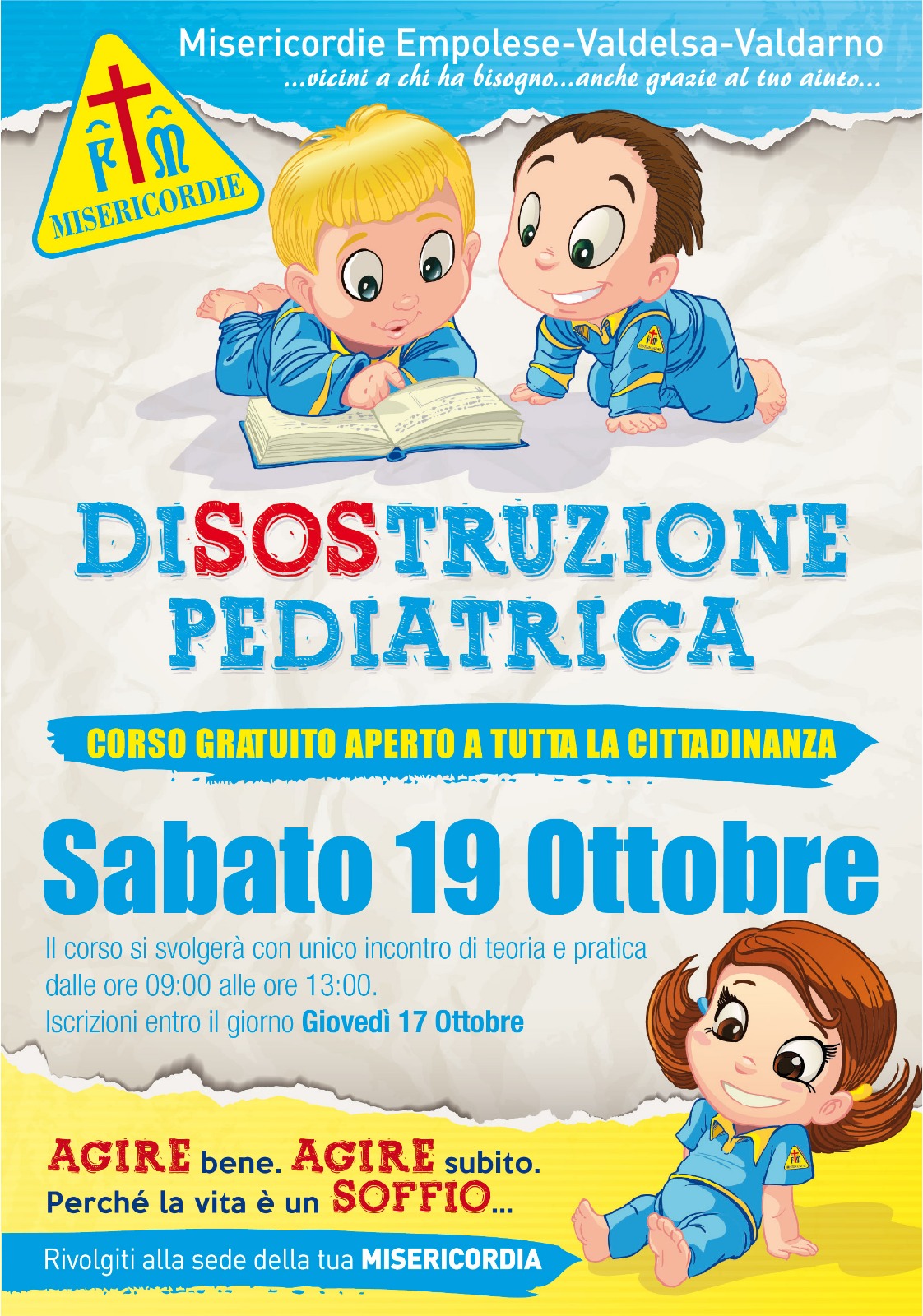 Locandina corso ps pediatrico ottobre 2019