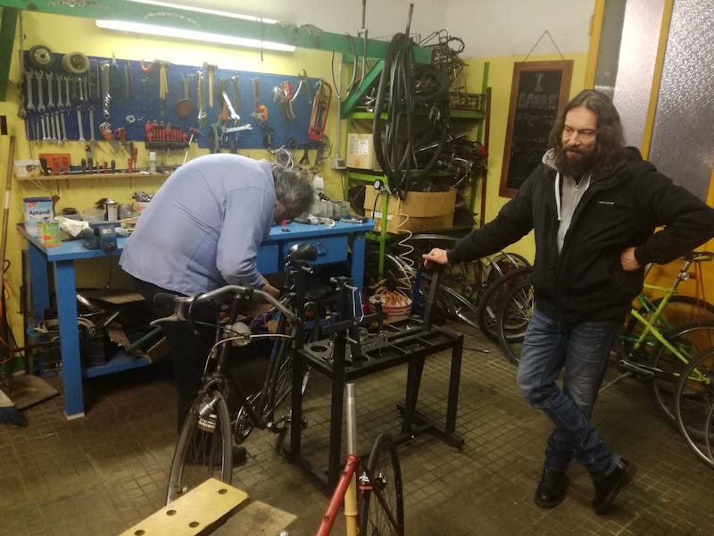 Alcuni scatti dal corso di ciclomeccanica (per gentile concessione di Vincenzo Orlando e Davide Longo)
