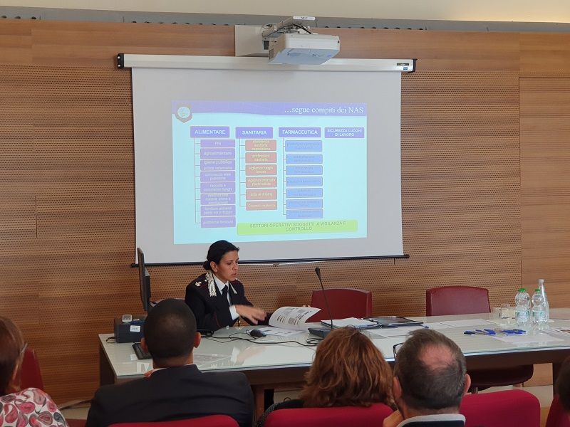 Pasqualina Frisio Comandante Nas Carabinieri Firenze