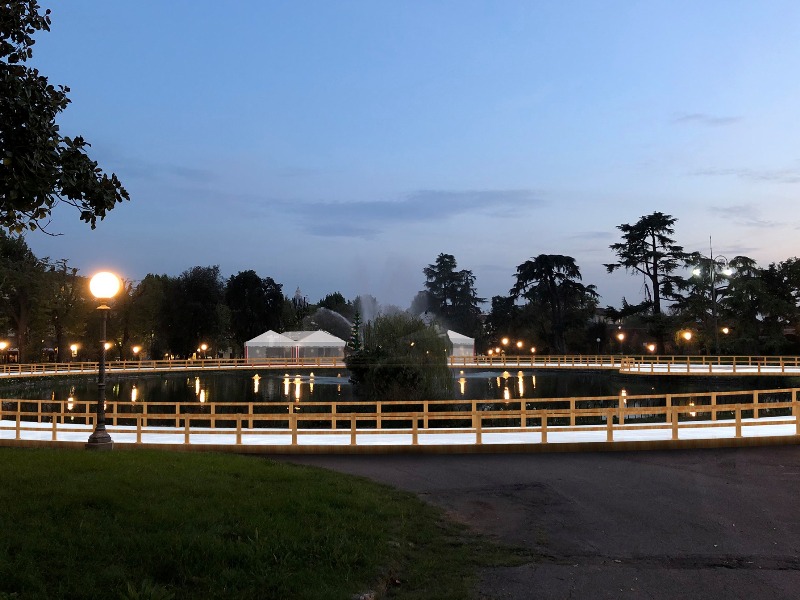 A Firenze inaugura la pista di