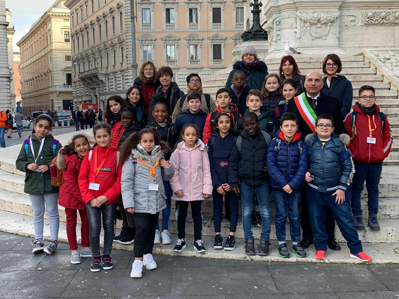 scolaresca; gita; roma