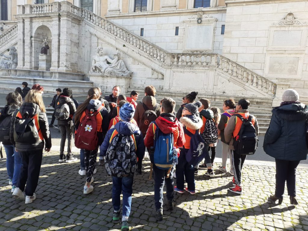 scolaresca; gita; roma