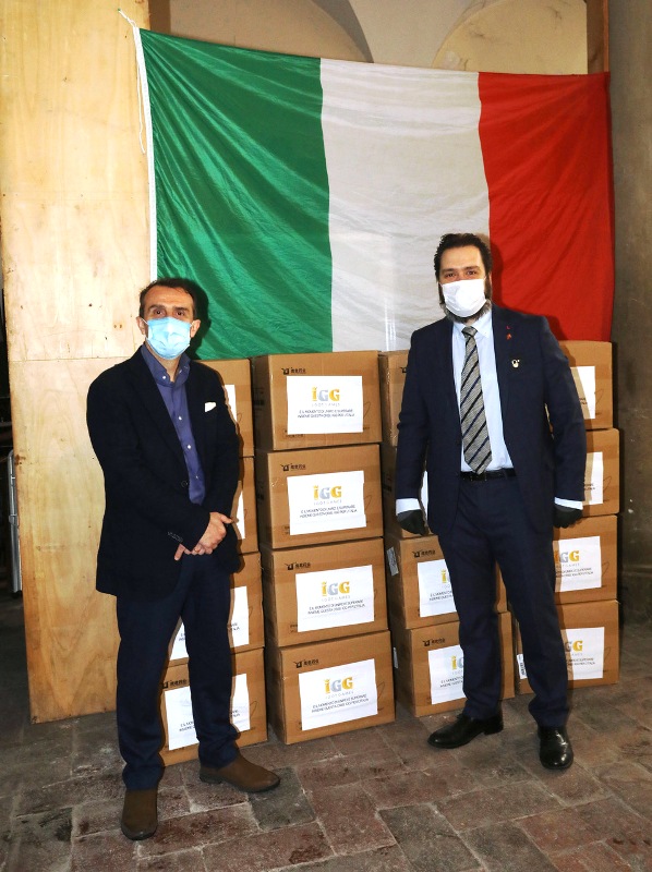 Milani consegna mascherine7