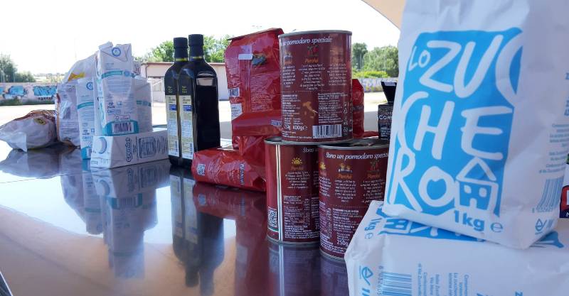 pacchi alimentari