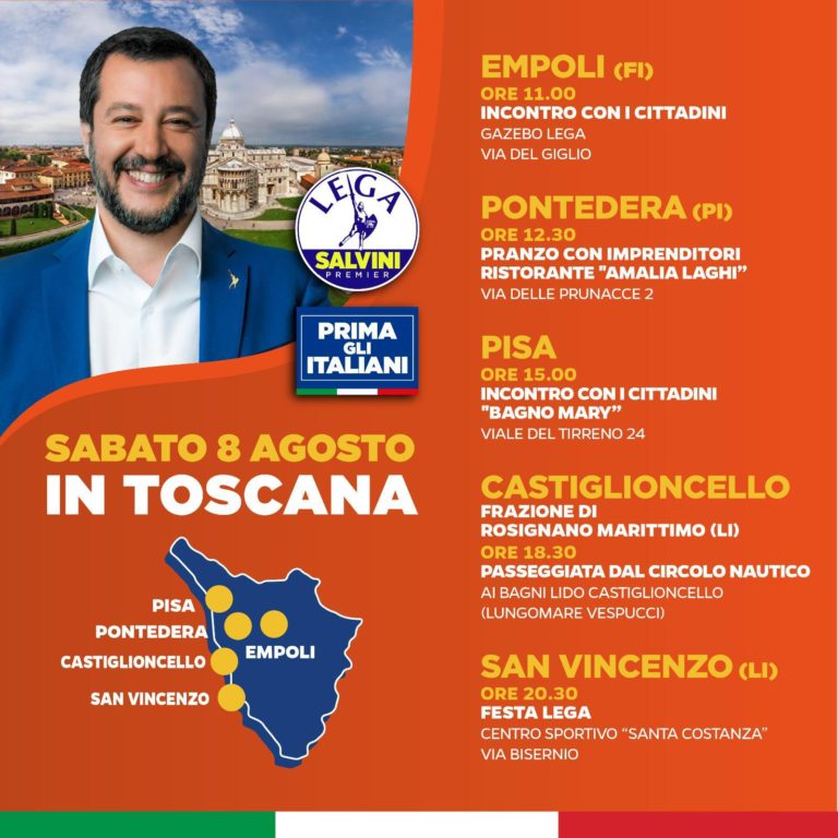 matteo salvini empoli