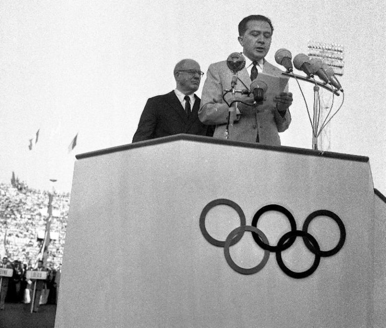 Gazzetta Dello Sport – 12 Septembre 1960 – Cérémonie Clôture JO Rome – Quotidien Vintage