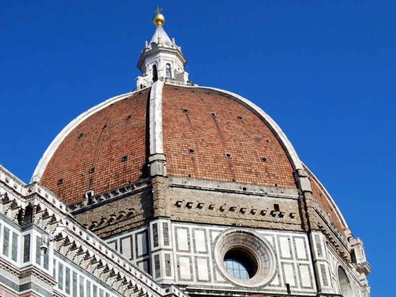 Si staccano pietre all'interno della Cupola del Brunelleschi, nessun ferito