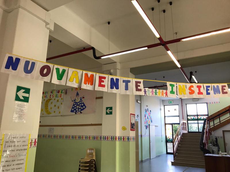 ripartenza scuola calcinaia