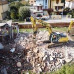 demolizione scuola marcignana