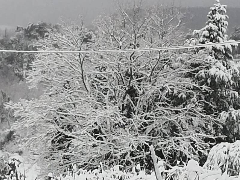 Cetona - ncampagna neve 13 febbraio 2021