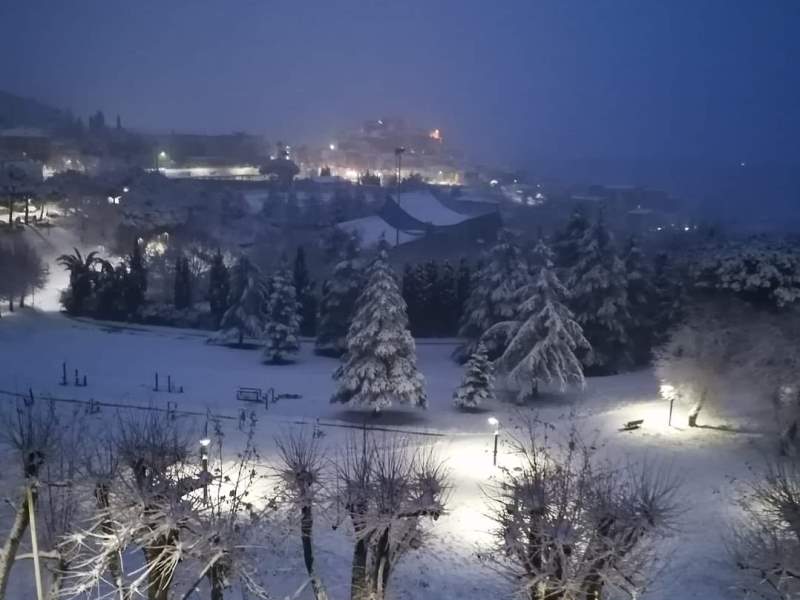 Chianciano Terme - neve 13 febbraio 2021 (3)