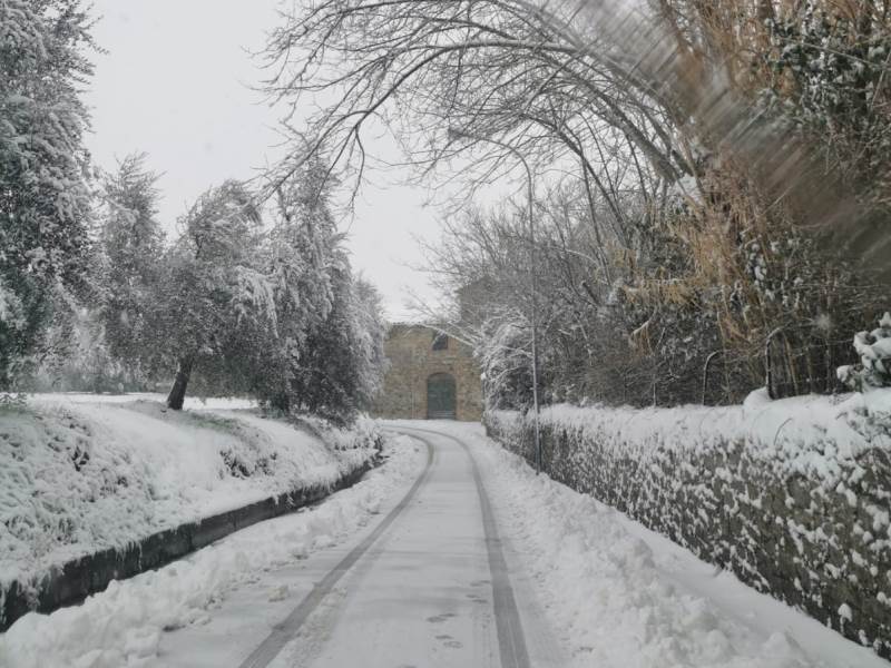 Palazzone - neve 13 febbraio 2021