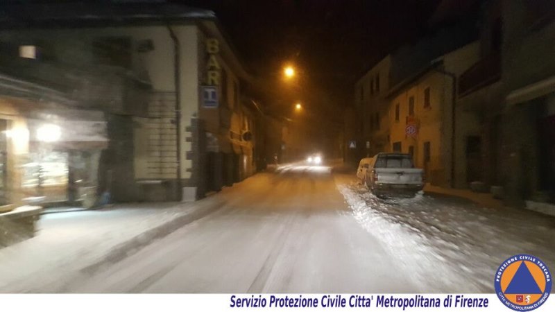 neve maltempo metrocittà firenze