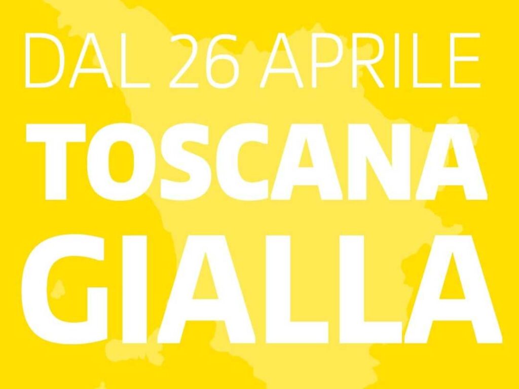 toscana zona gialla ufficiale