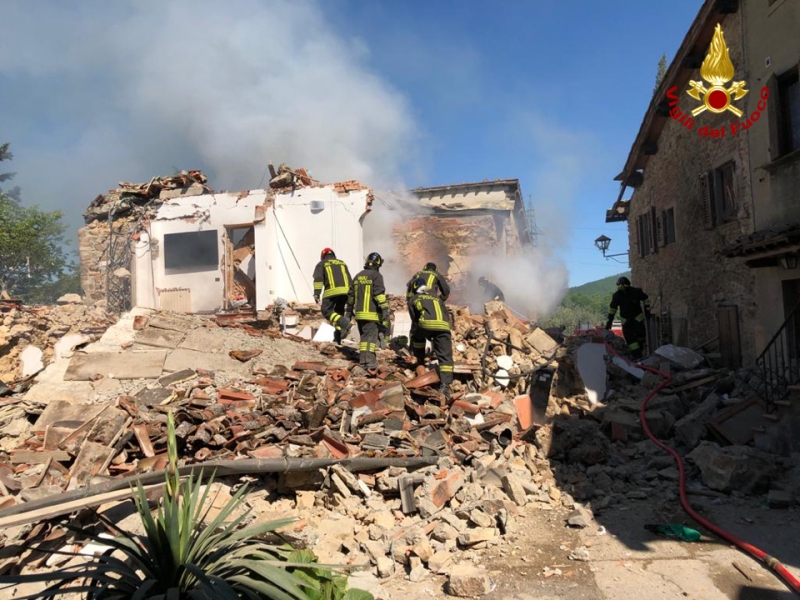 borgo di dudda crollo abitazione greve in chianti vigili del fuoco_ (4)