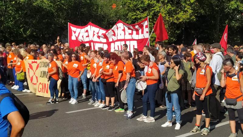 manifestazione gkn firenze